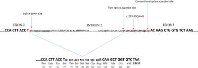 Characteristics of In2G Variant in Congenital Adrenal Hyperplasia Due to 21-Hydroxylase Deficiency